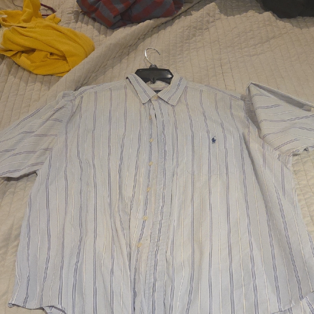 Ralph lauren big shirt button down XL